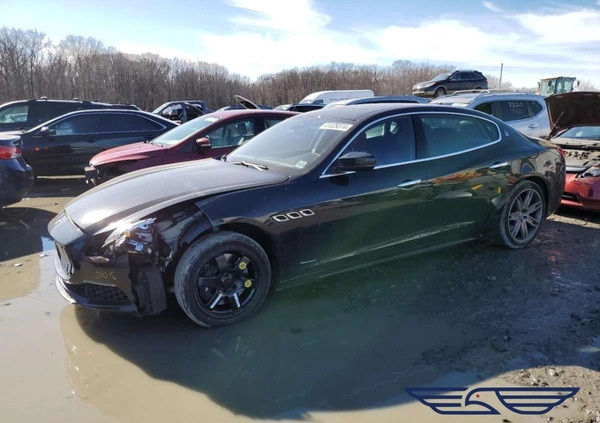 Maserati Quattroporte cena 89470 przebieg: 77499, rok produkcji 2018 z Reszel małe 56